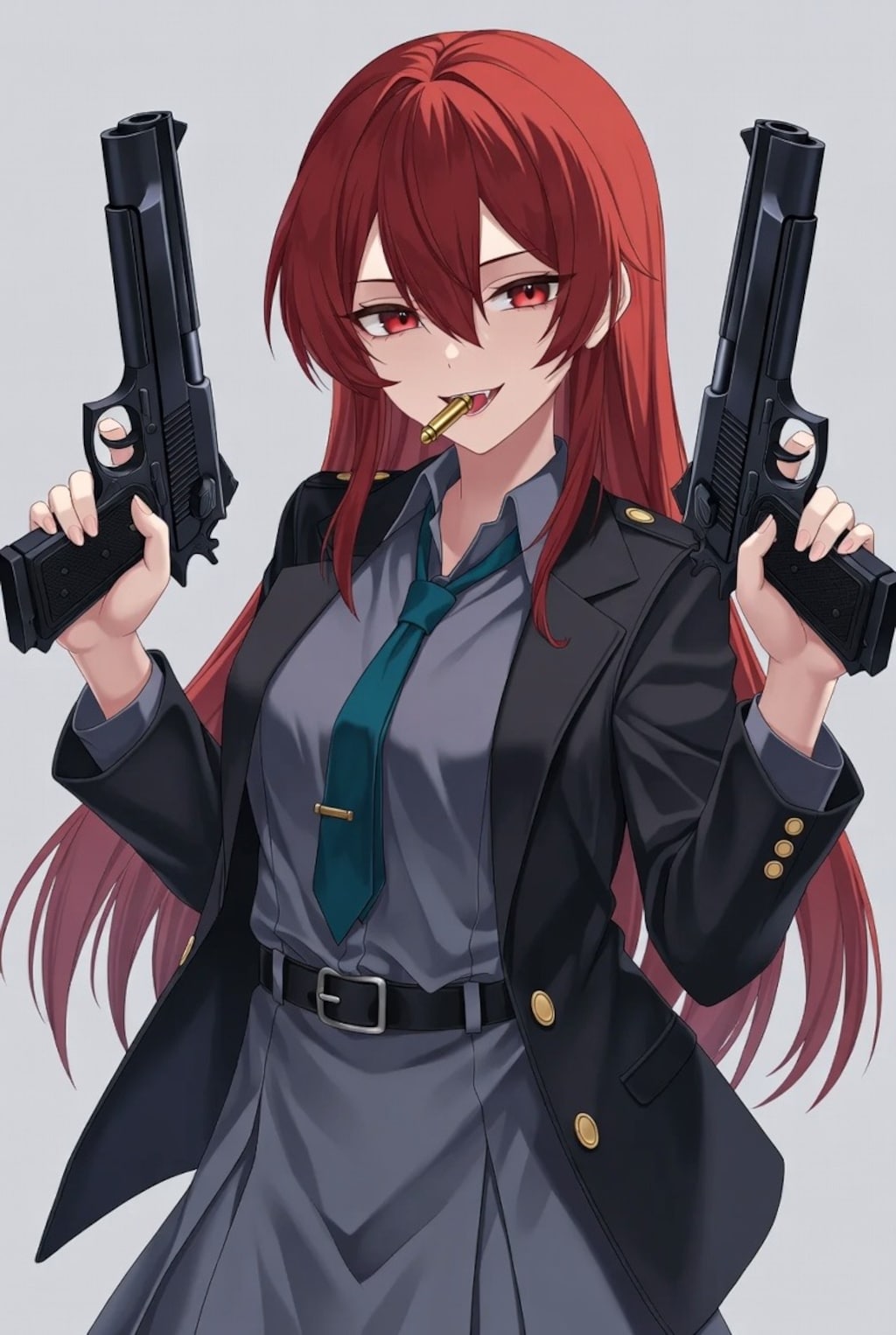 自作小説のキャラ 紅月(クレナイ ユエ)