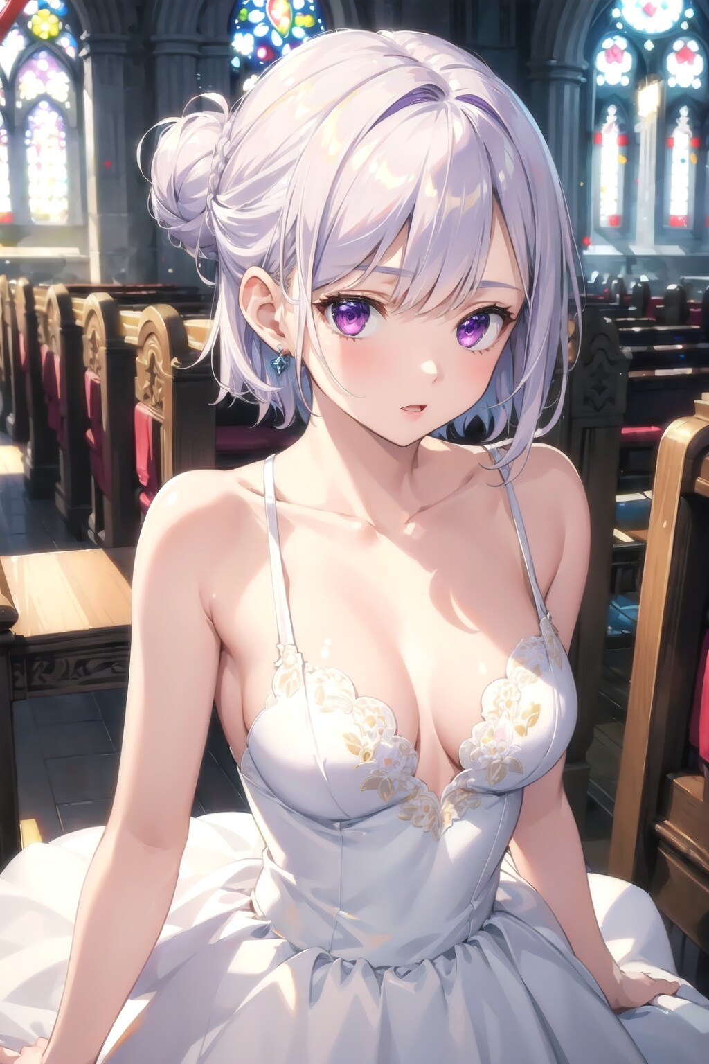 （２５７HQ）銀髪ちゃんウェディング２
