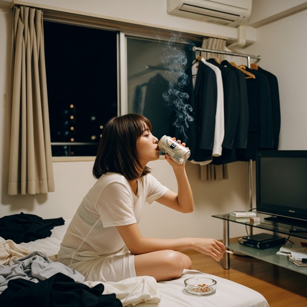 女性の一人住まい