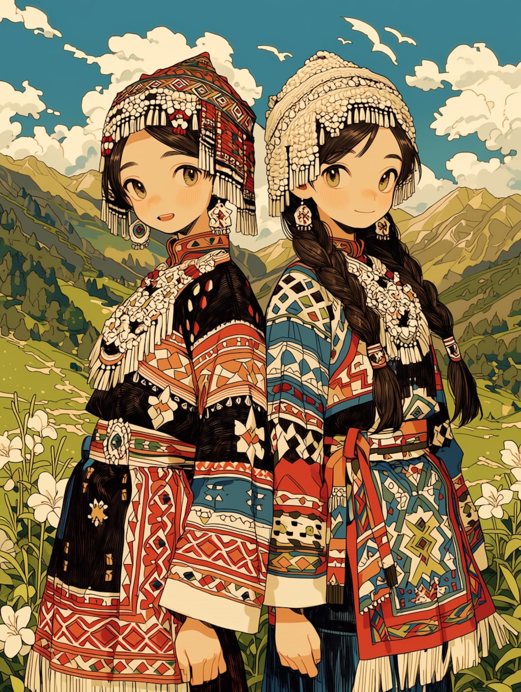 草原少女133