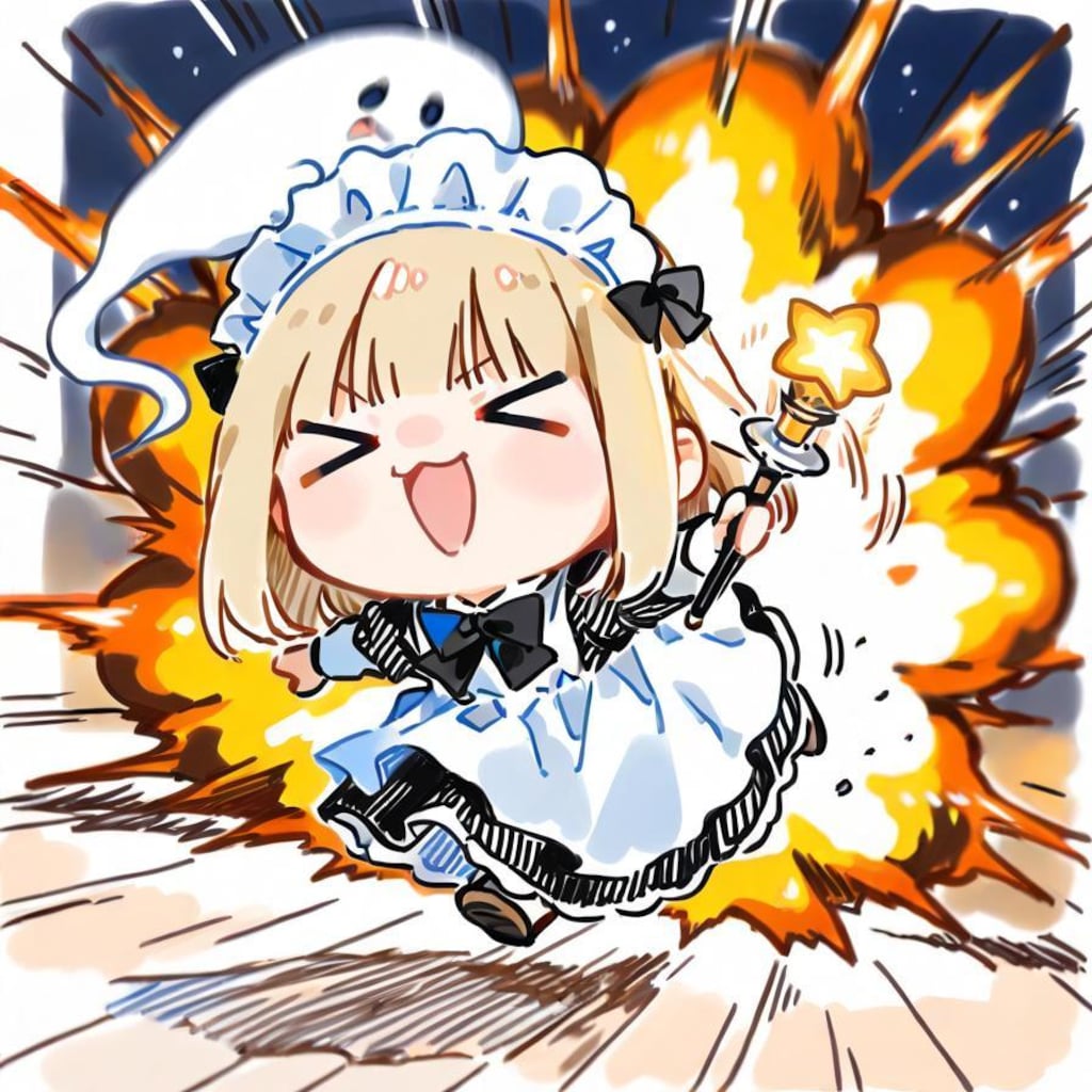 ( >ω<)🪄魔法のスティック手に入れたやでぇ！👻✨