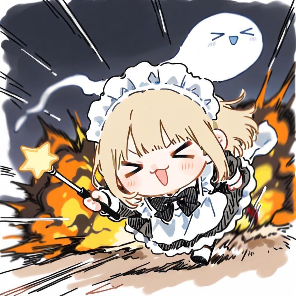 ( >ω<)🪄魔法のスティック手に入れたやでぇ！👻✨