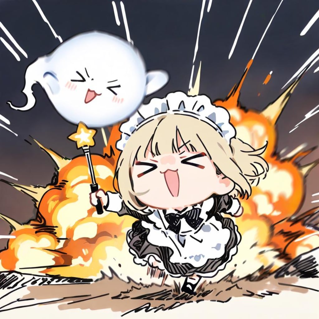 ( >ω<)🪄魔法のスティック手に入れたやでぇ！👻✨