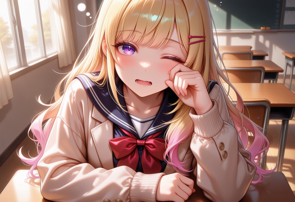 うたた寝JK