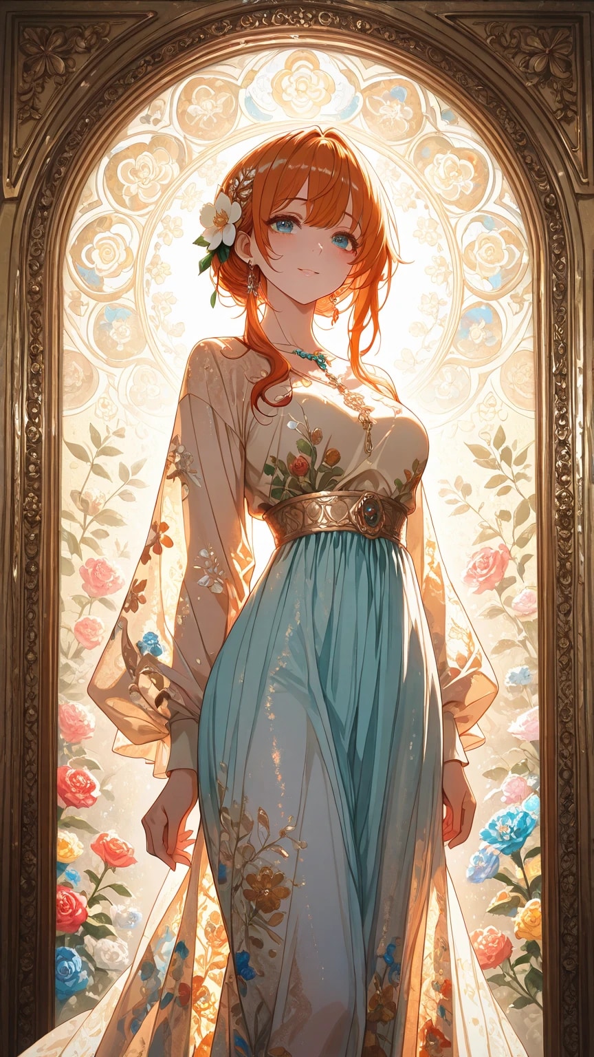 金色の庭園 | の人気AIイラスト・グラビア