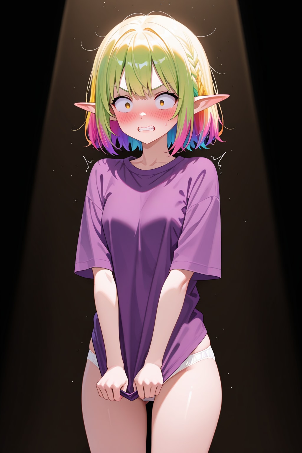 パンツ丸出しエルフ