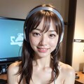 ビキニでゲーム配信 3枚目