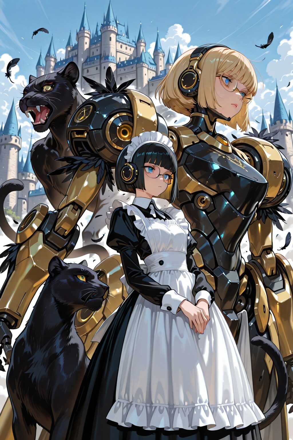 メイド | の人気AIイラスト・グラビア