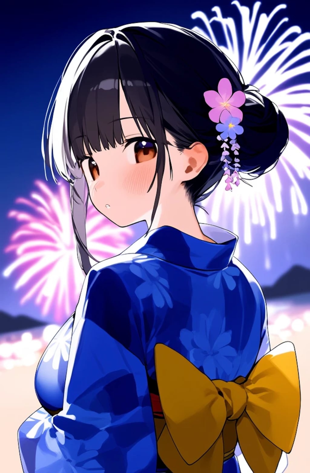 花火よりも美しい人