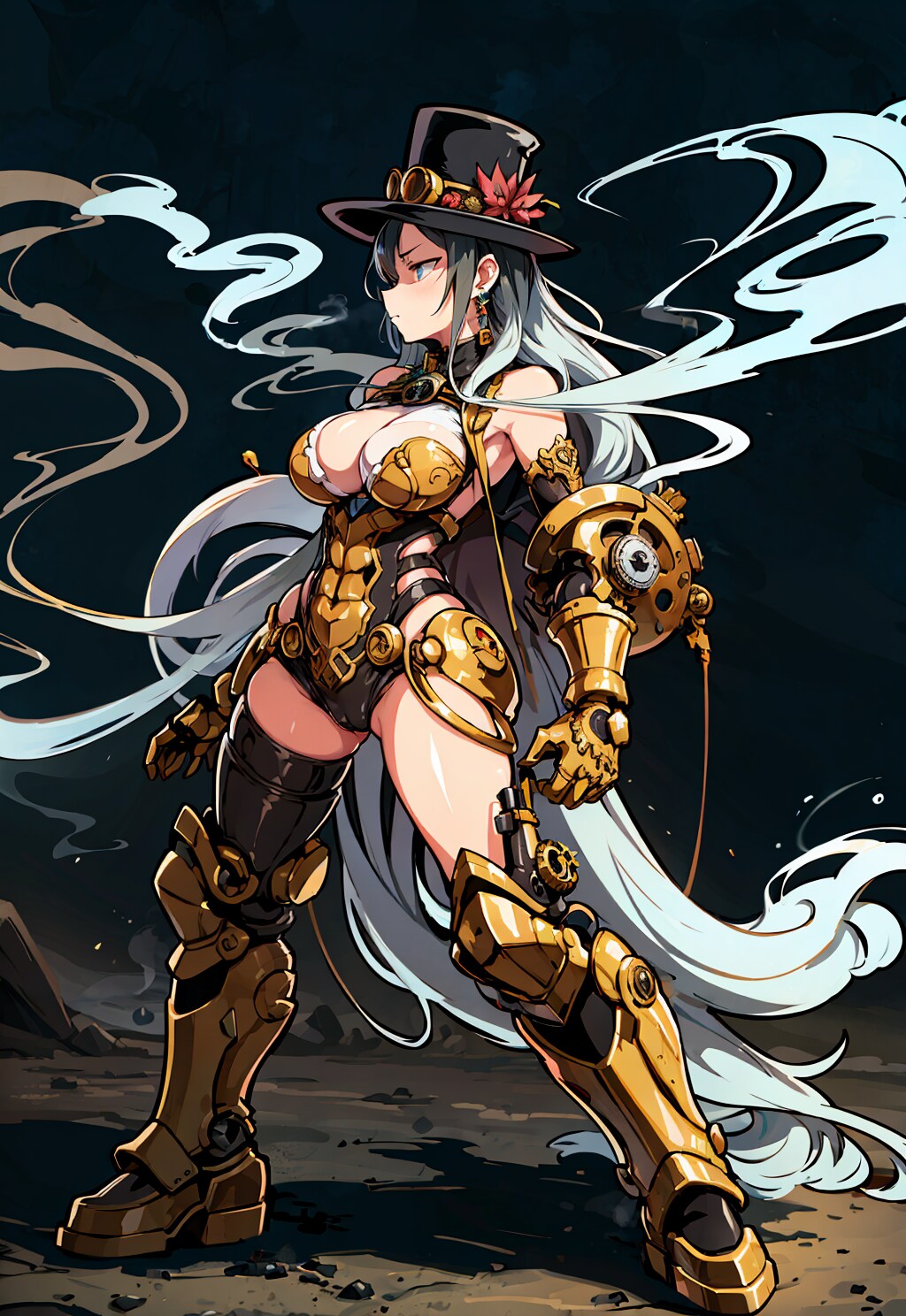 スチームパンクアーマー