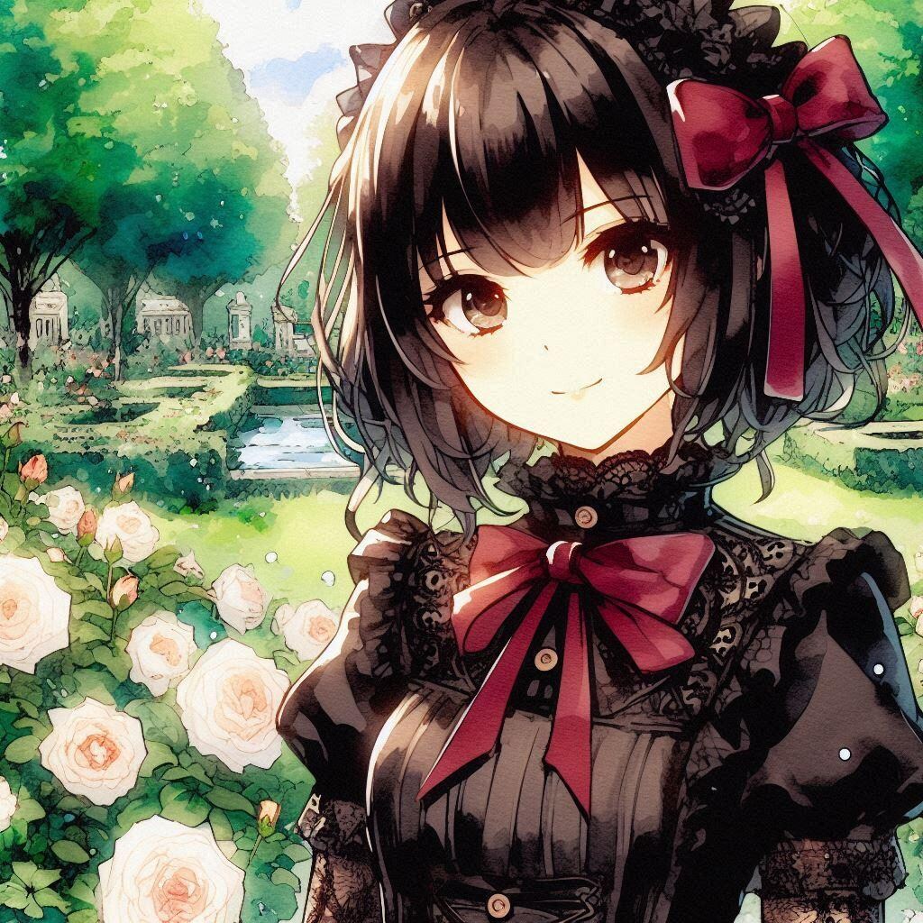少女と薔薇 3