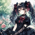 少女と薔薇 3 3枚目