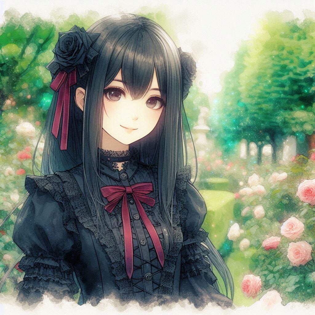 少女と薔薇 3