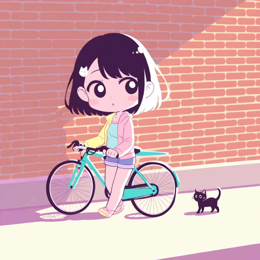 猫と自転車と(LILAC)