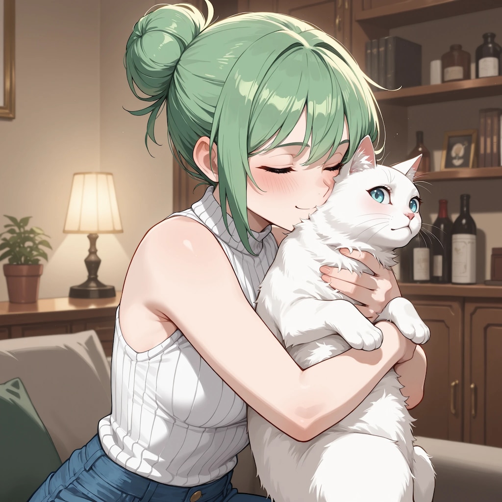 においを嗅ぐのが好きらしい