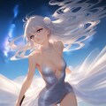 WAVEで空の白薔薇 2枚目