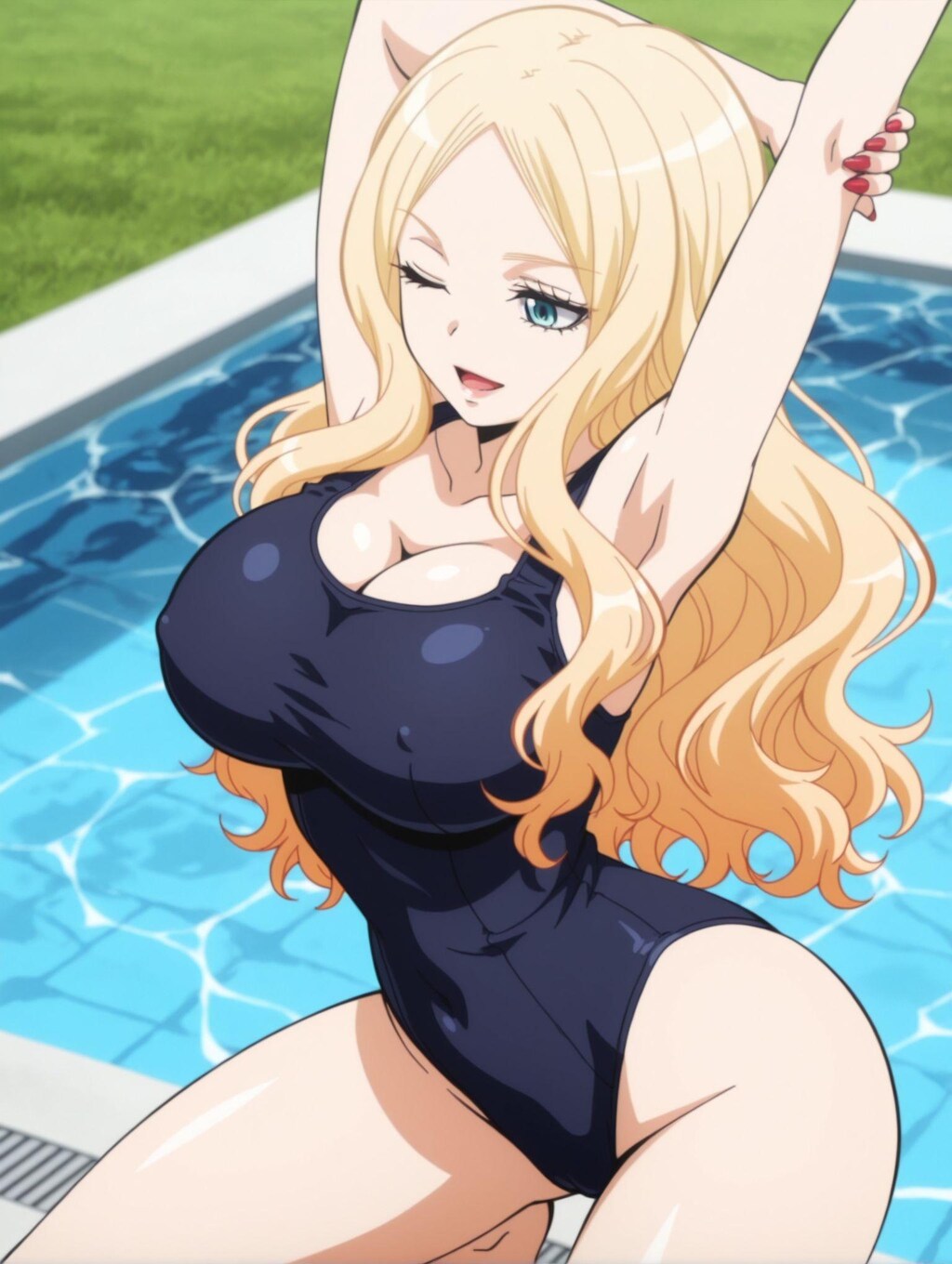 ビッチ先生×スク水