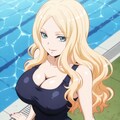 ビッチ先生×スク水 5枚目