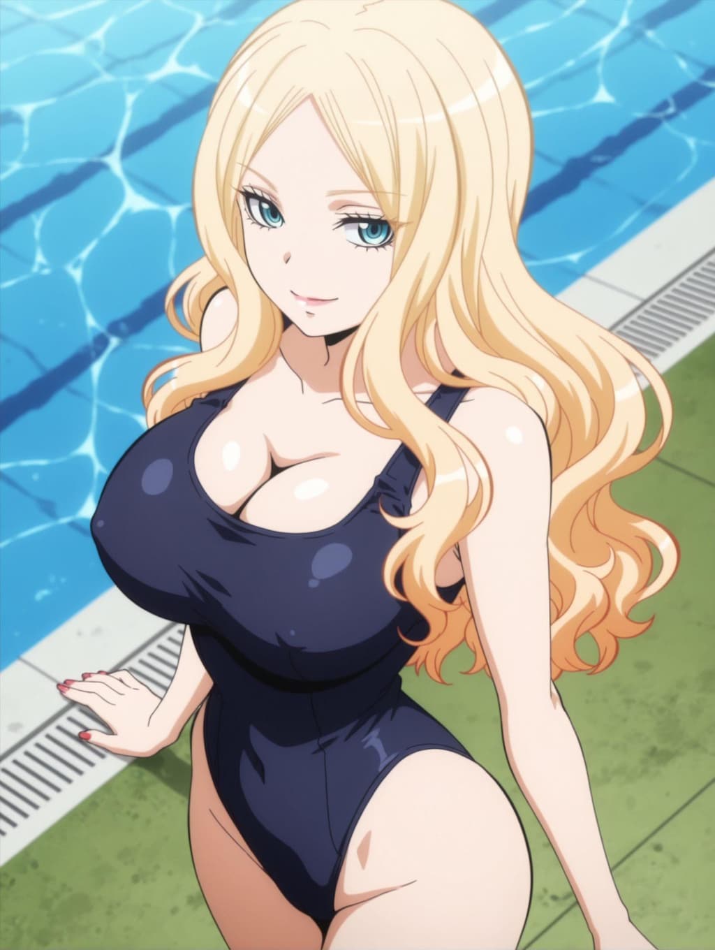 ビッチ先生×スク水