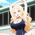 ビッチ先生×スク水 2枚目