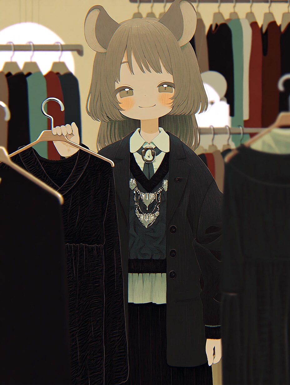 ねず耳店員さん