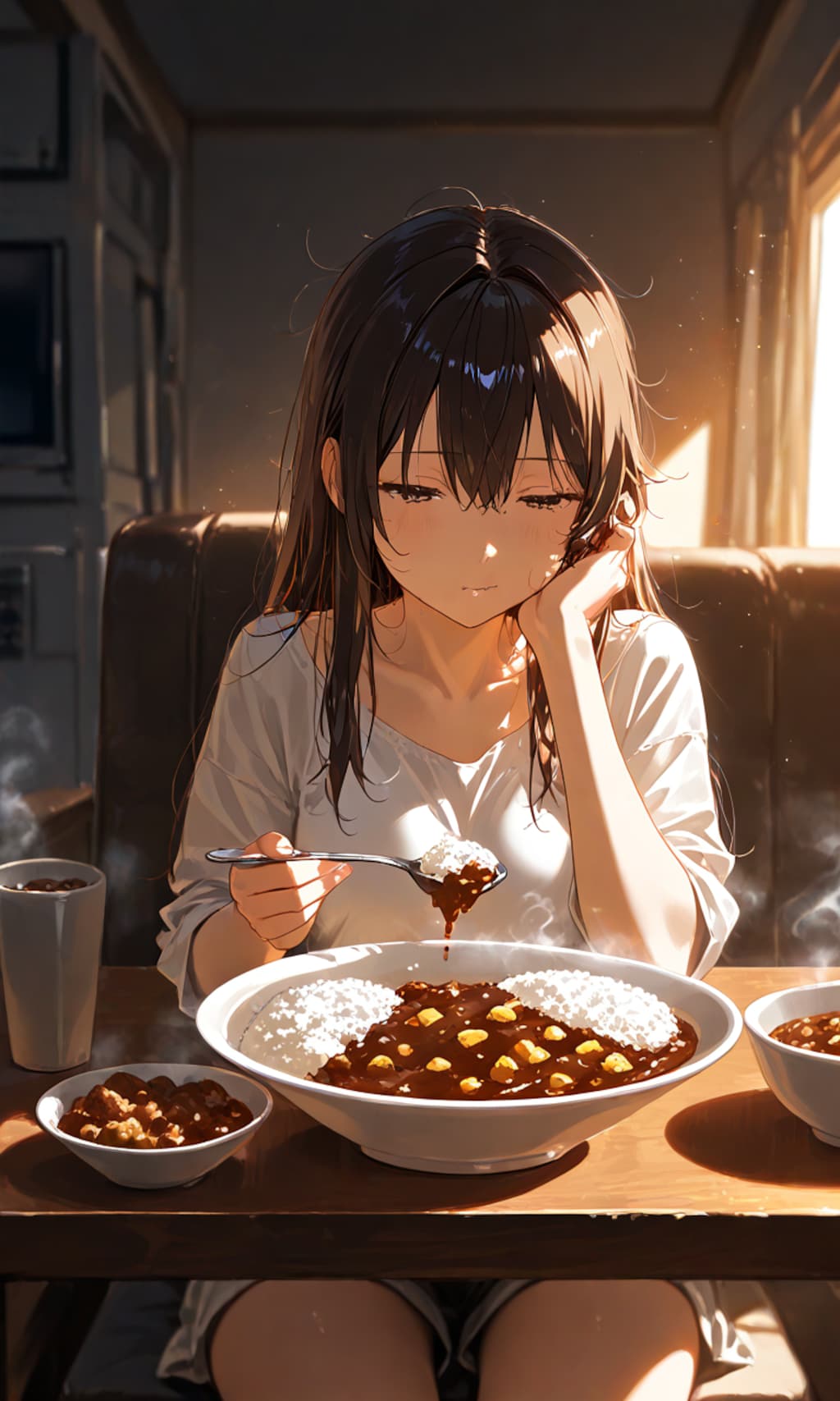 (おなか減った……)