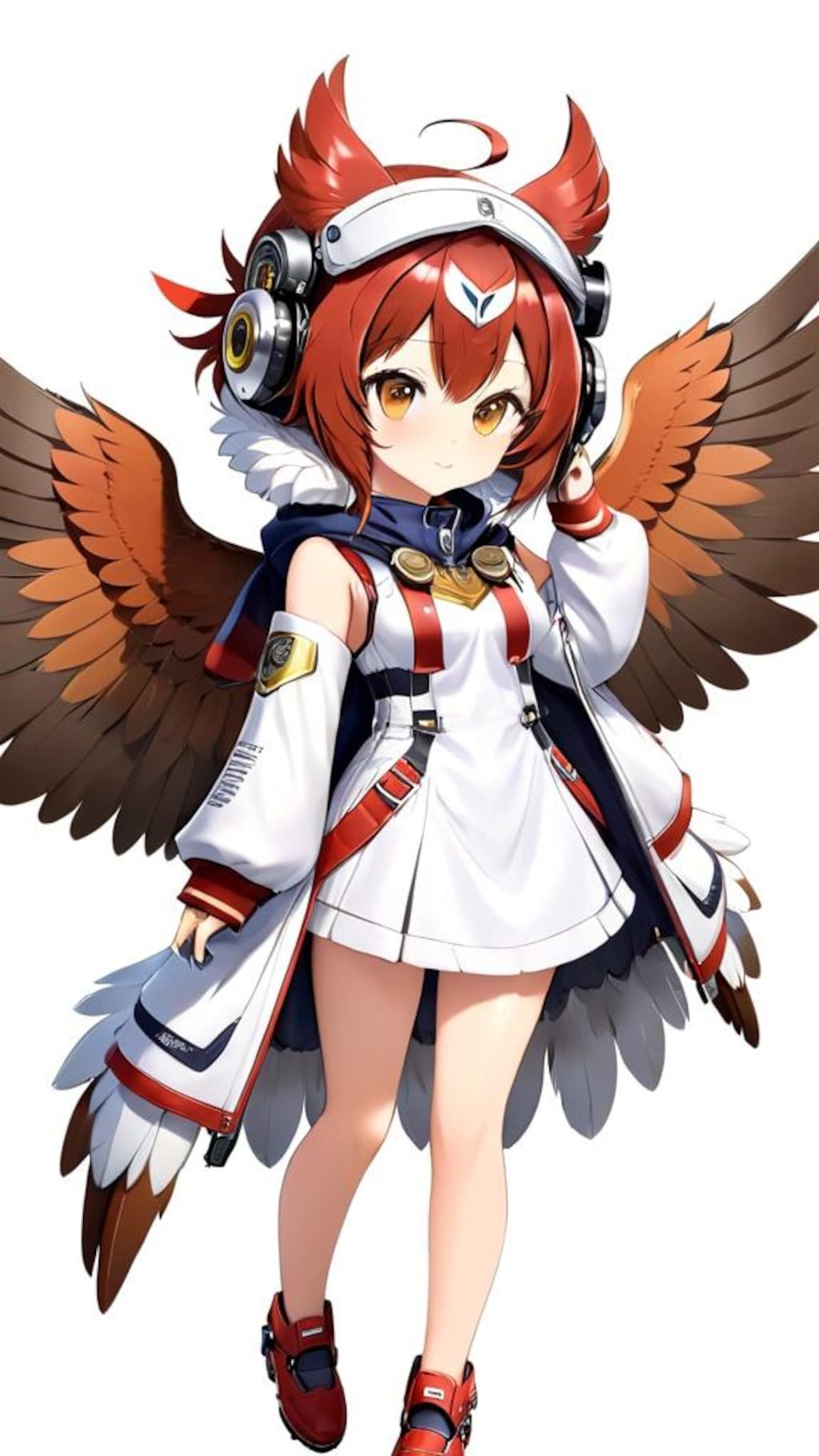 追加　試験的なメカ娘