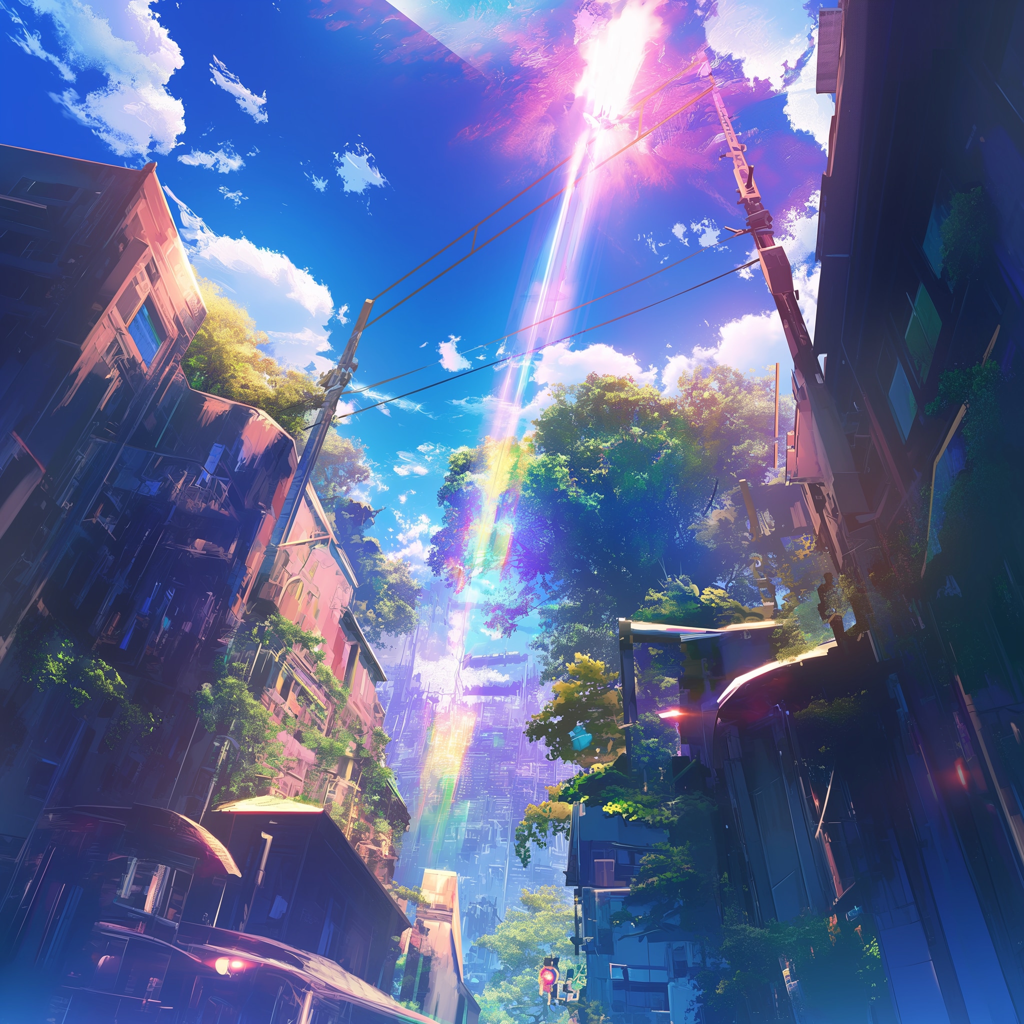 森に侵食される街 | の人気AIイラスト・グラビア