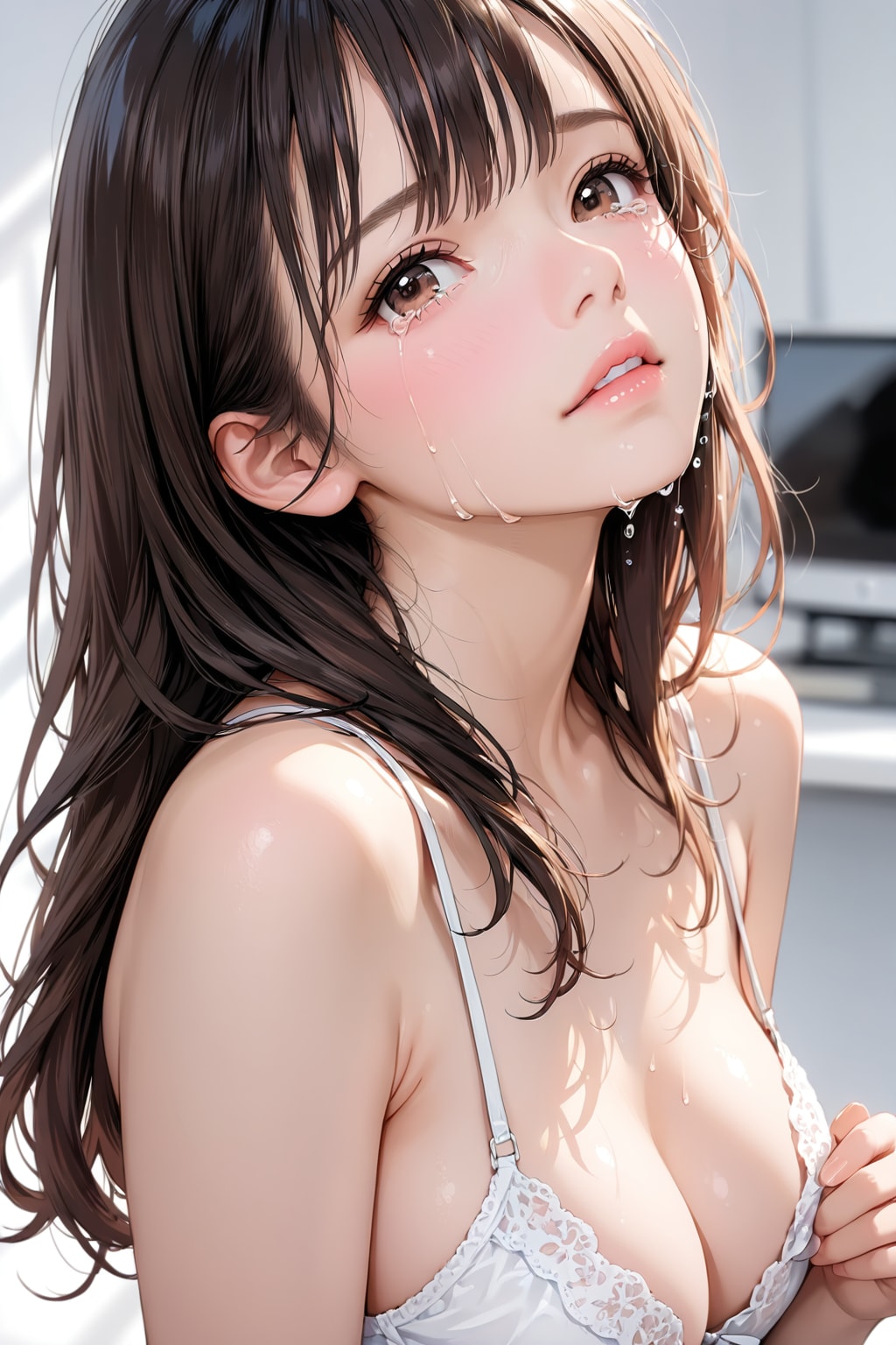 泣