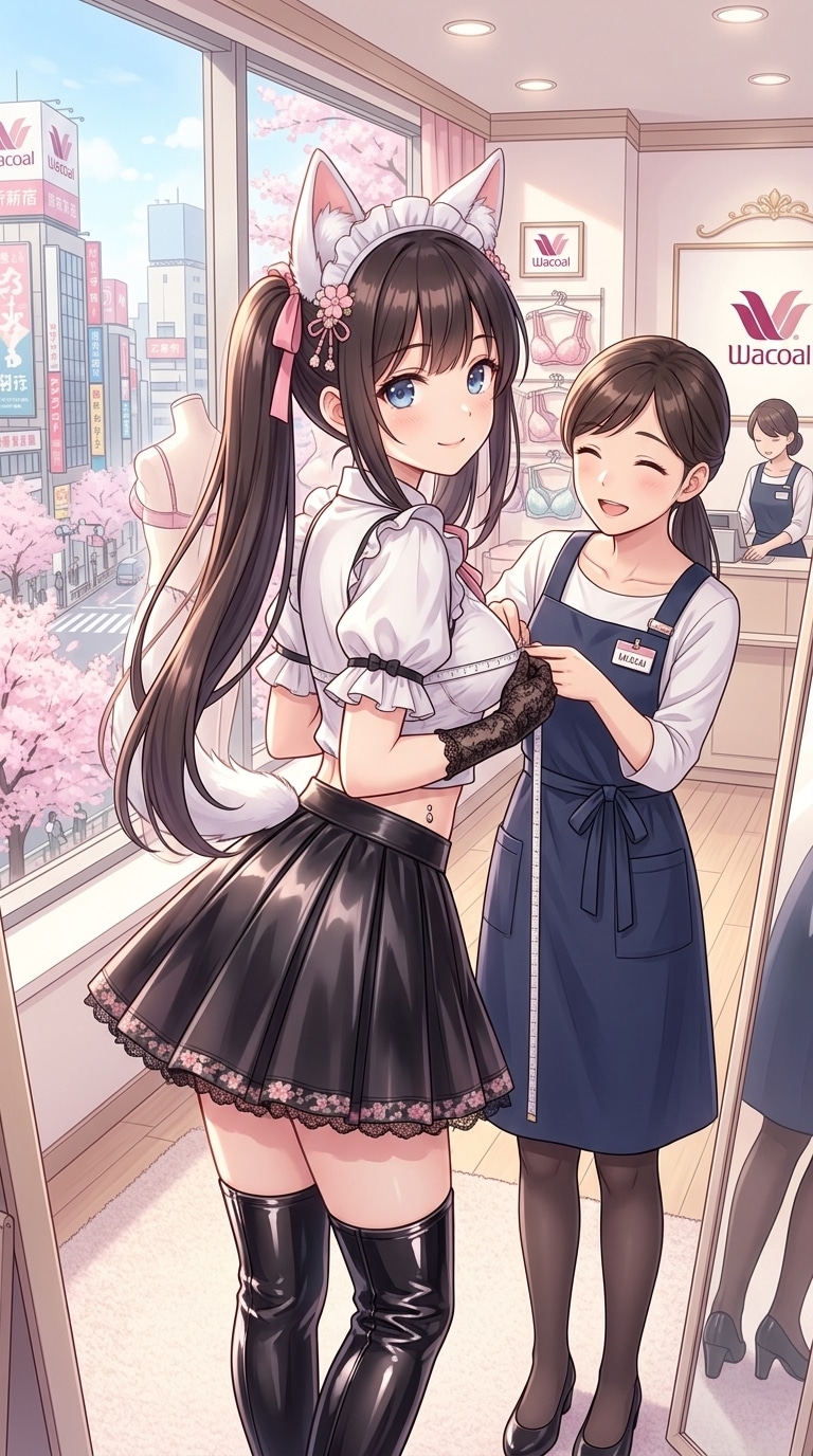 黒ツイこん。3月12日 #サイズの日 | の人気AIイラスト・グラビア