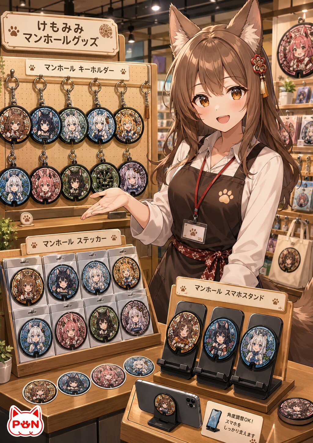 マンホールグッズ