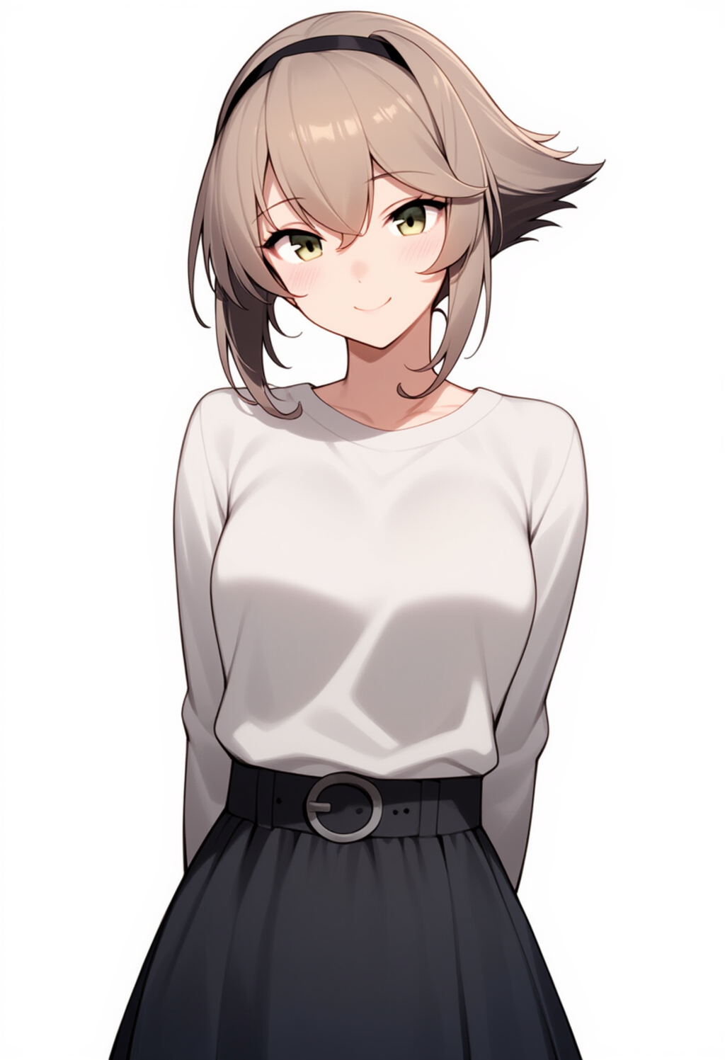 陸奥さん　私服