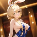 sequins leotard bunnyな三姉妹はべはべ(〃ω〃) 2枚目
