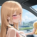 PixAIでビキニ洗車乳ワイパーでよろー海夢ちゃん👙🚗🧼😍 7枚目