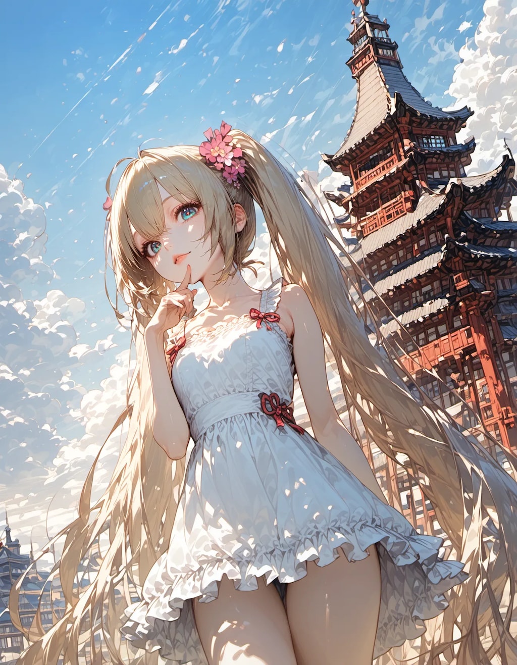 Whispers Beneath the Pagoda