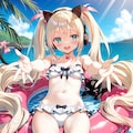 水着電脳アイドルさん 11枚目