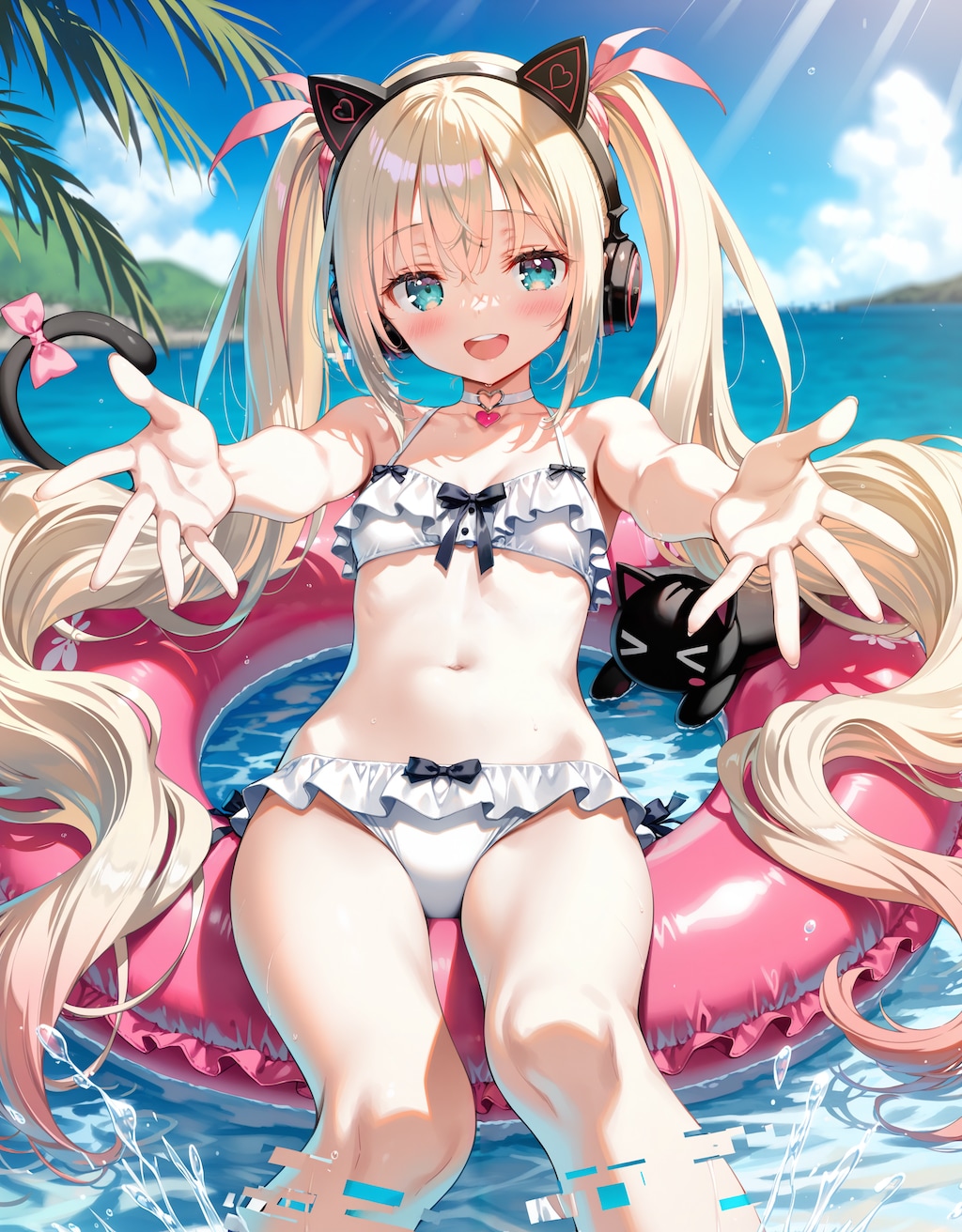水着電脳アイドルさん
