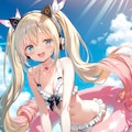 水着電脳アイドルさん 10枚目
