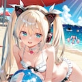 水着電脳アイドルさん 5枚目