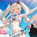 水着電脳アイドルさん 3枚目