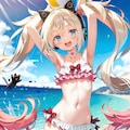 水着電脳アイドルさん 7枚目