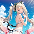 水着電脳アイドルさん 4枚目