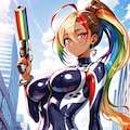 カラフルボディスーツギャルズ 2枚目