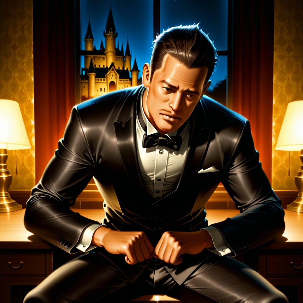 悪人面なジェントルマン | の人気AIイラスト・グラビア