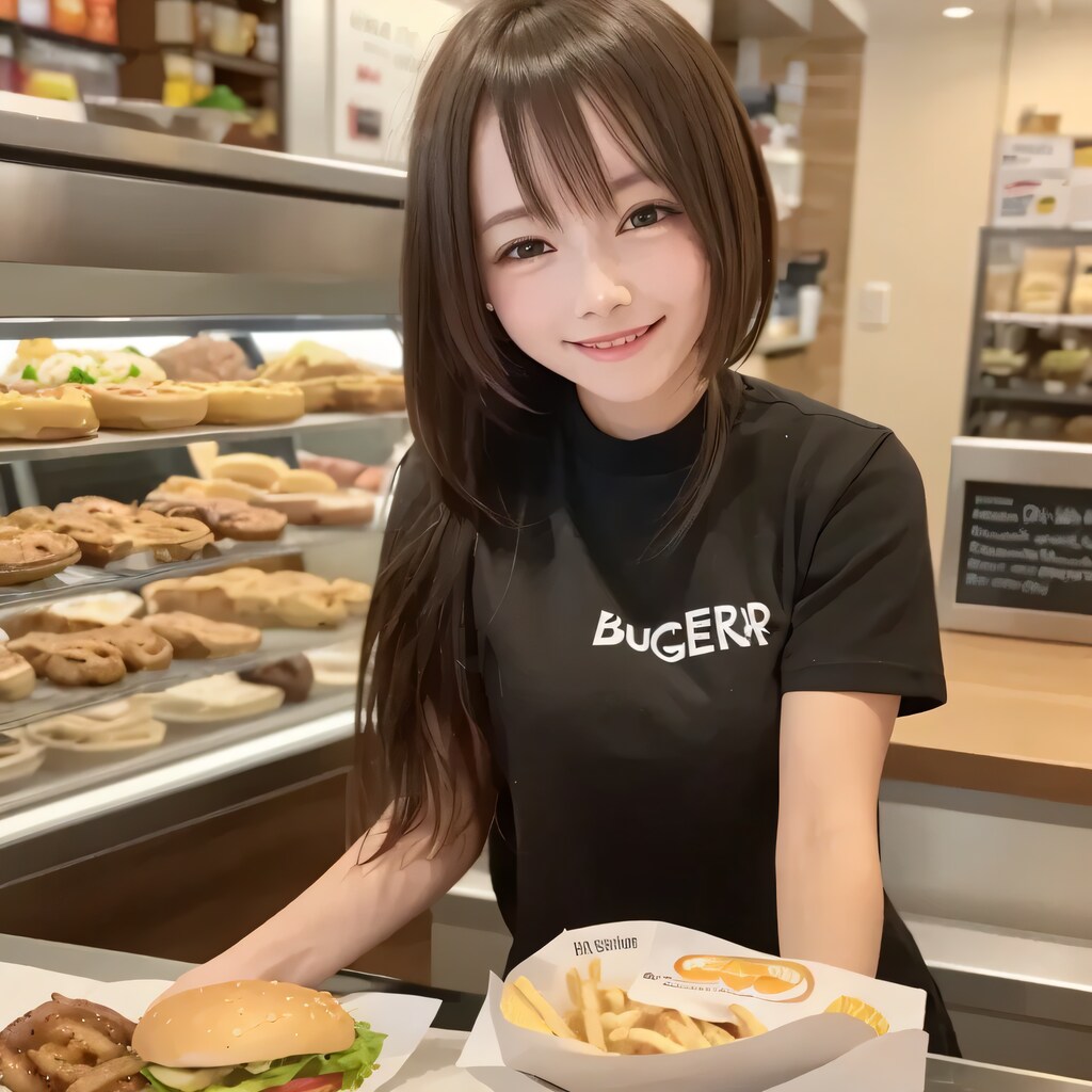 黒髪ボブでクルーの美女６