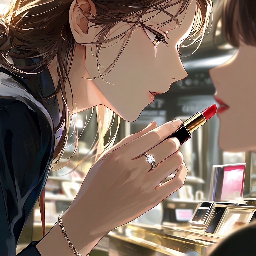 美容部員のお姉さん