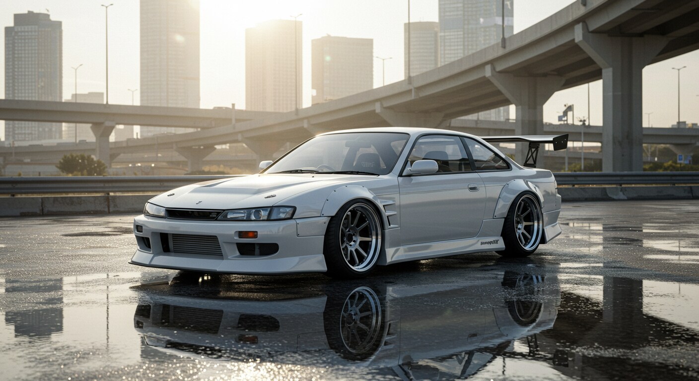 S14シルビアのドリ車
