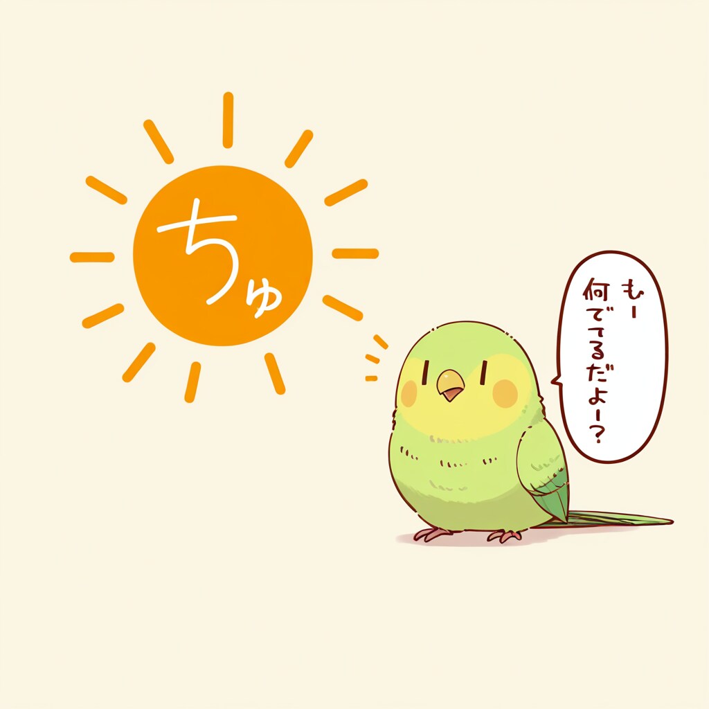 太陽と喋るインコ