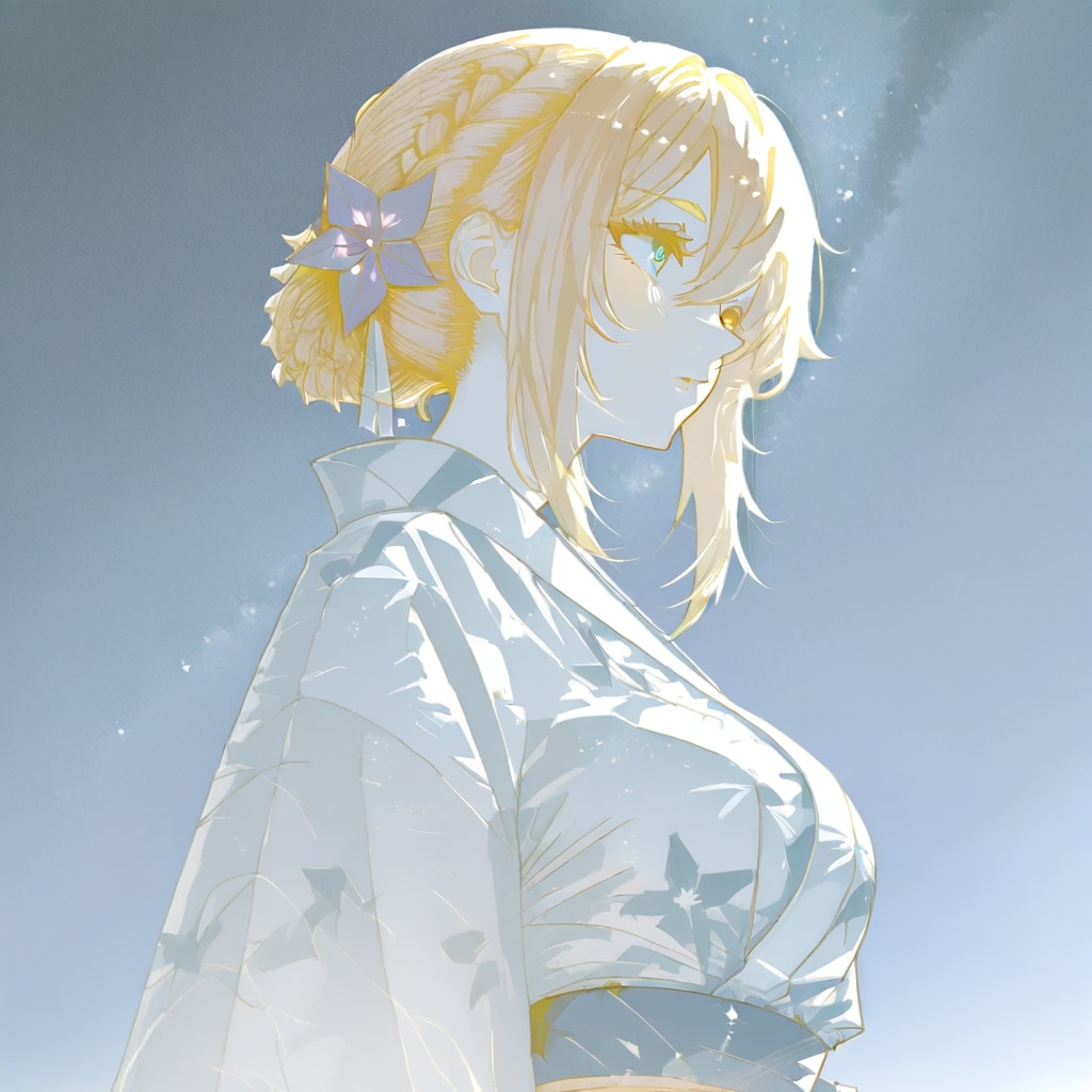 浴衣で涼む