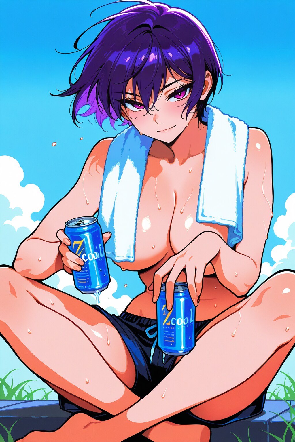 お前も飲むか？